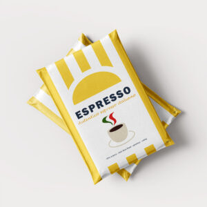 Kaffeeverpackung in Photoshop